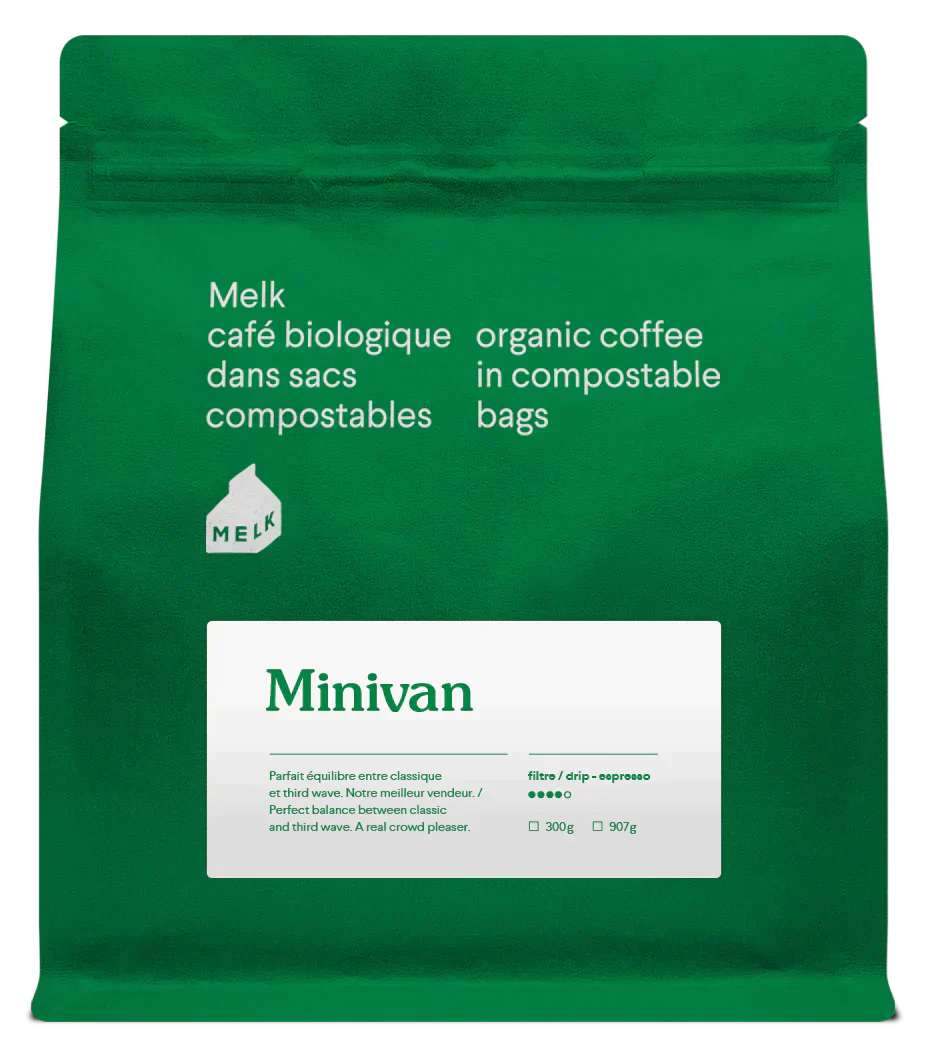 Minivan Espresso Biologique - Espresso/Filter